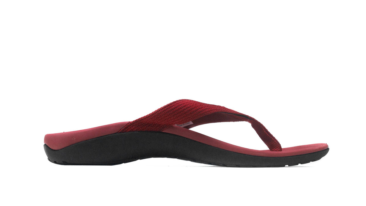Axign Premium Orthotic Flip Flops – Red – Axign by Trimax Healthcare