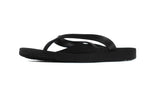 Archline Balance Orthotic Flip Flops - Black/Black