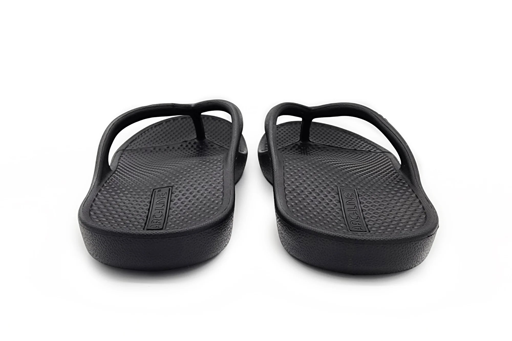 Archline Rebound Orthotic Thongs - Black