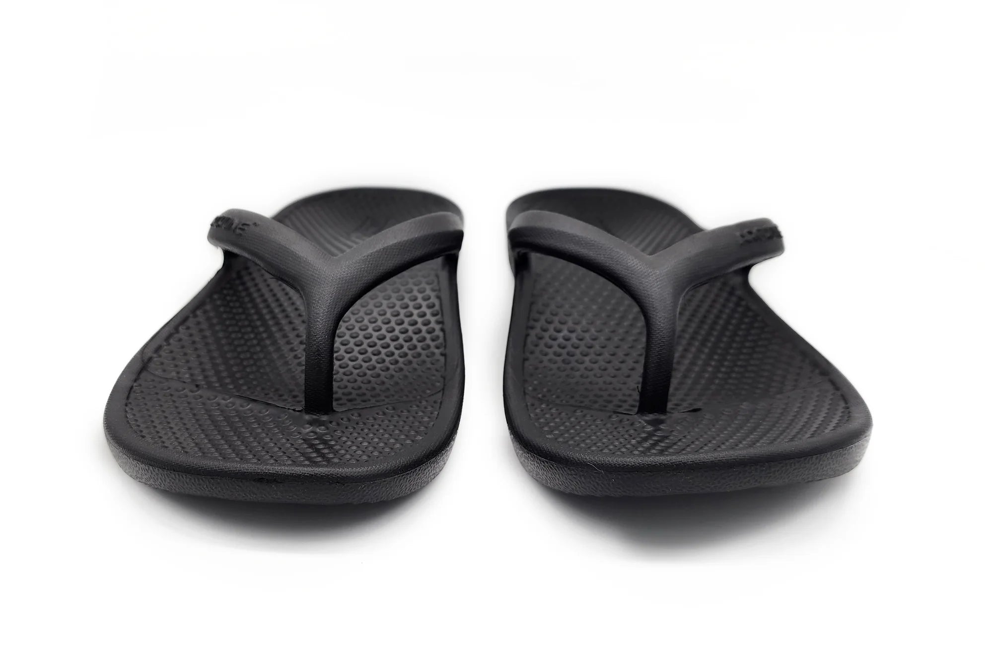 Archline Rebound Orthotic Thongs - Black