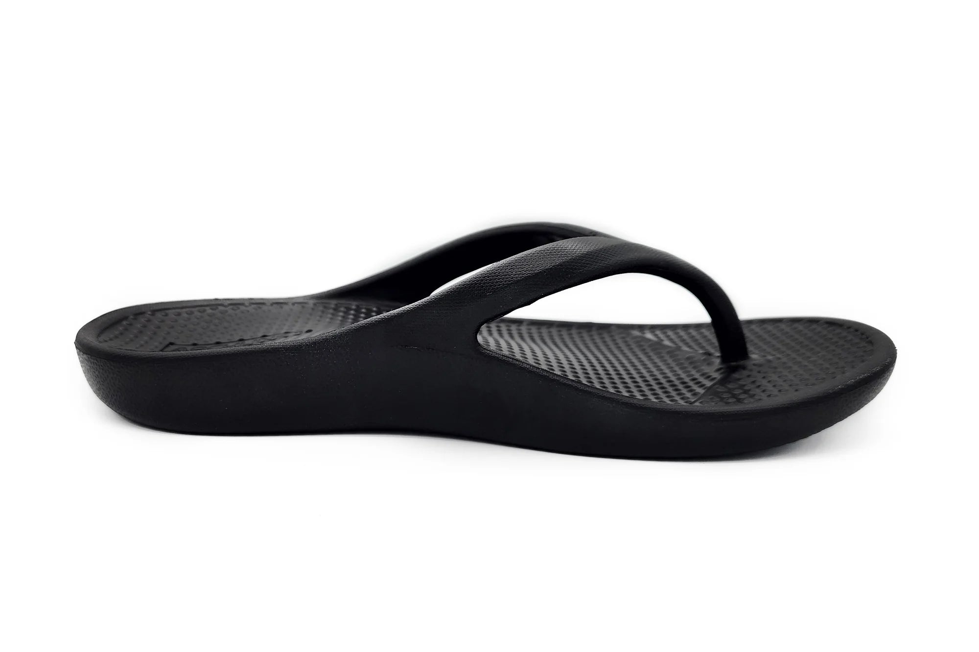 Archline Rebound Orthotic Thongs - Black