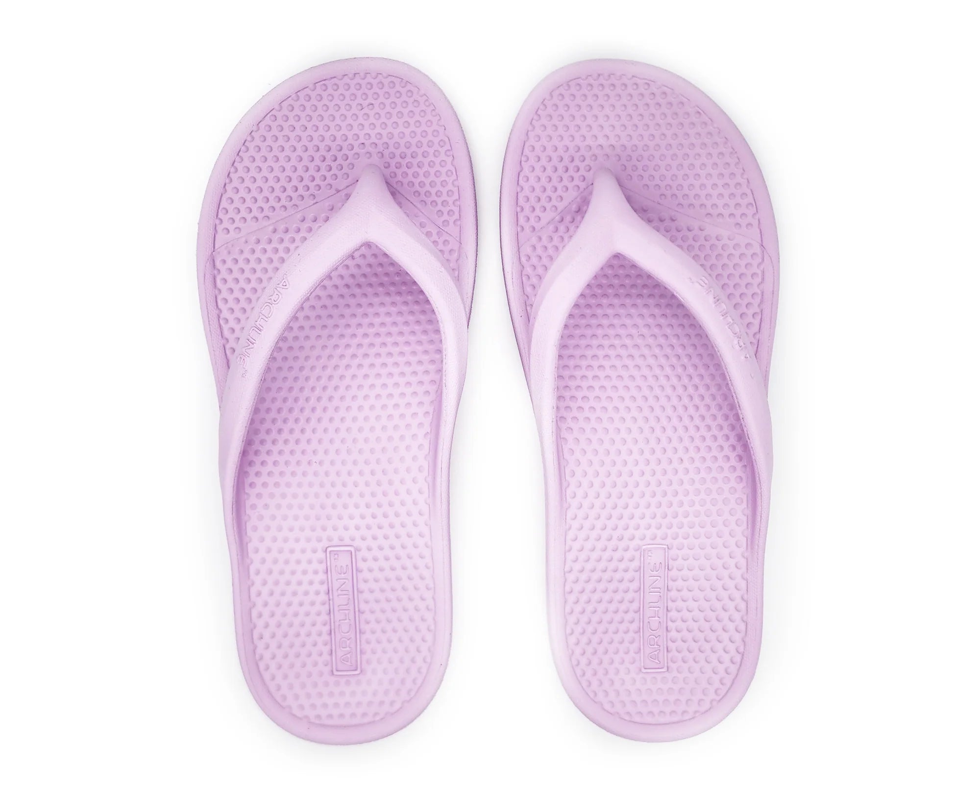 Archline Rebound Orthotic Thongs - Lilac