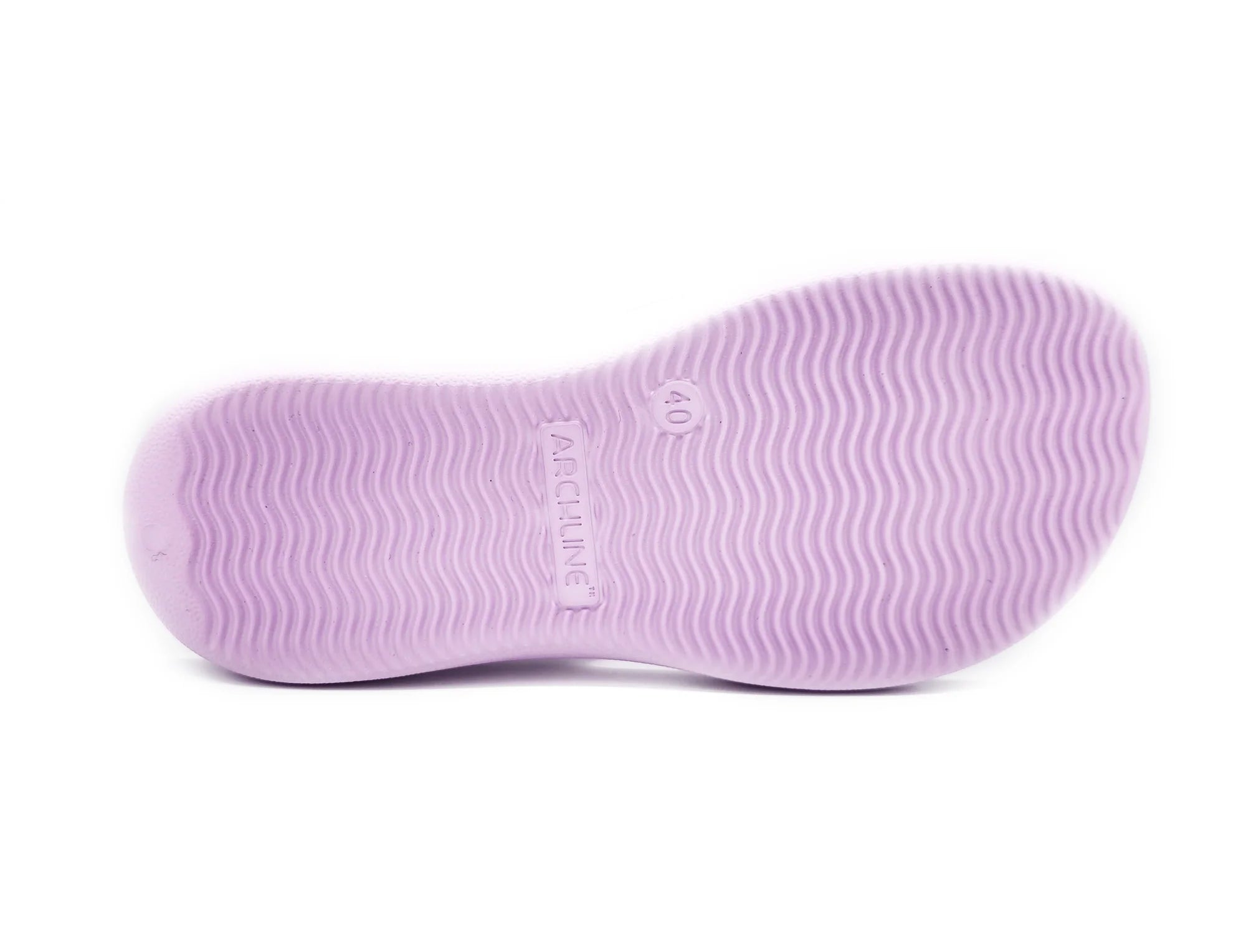 Archline Rebound Orthotic Thongs - Lilac