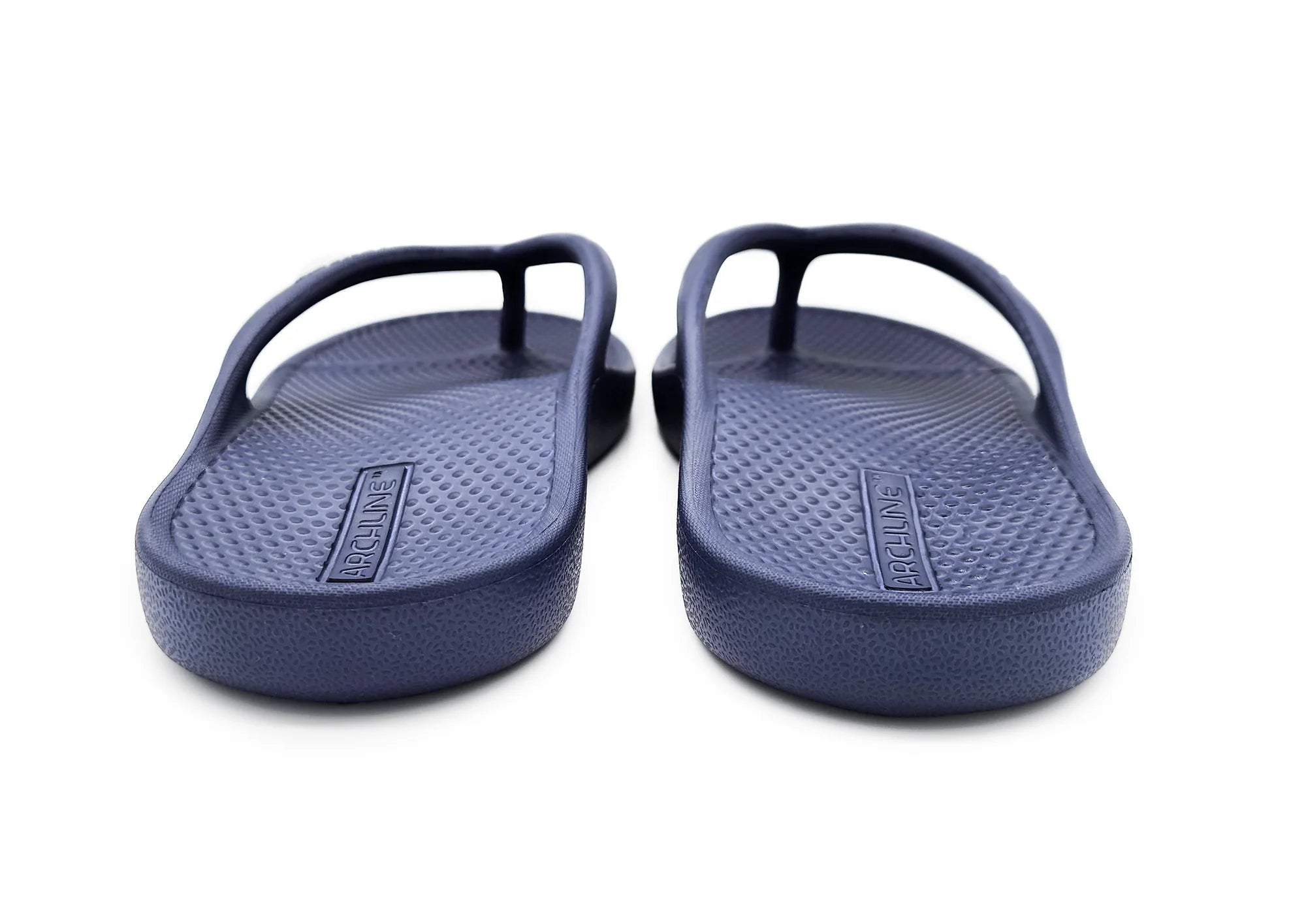 Archline Rebound Orthotic Thongs - Navy