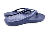 Archline Rebound Orthotic Thongs - Navy