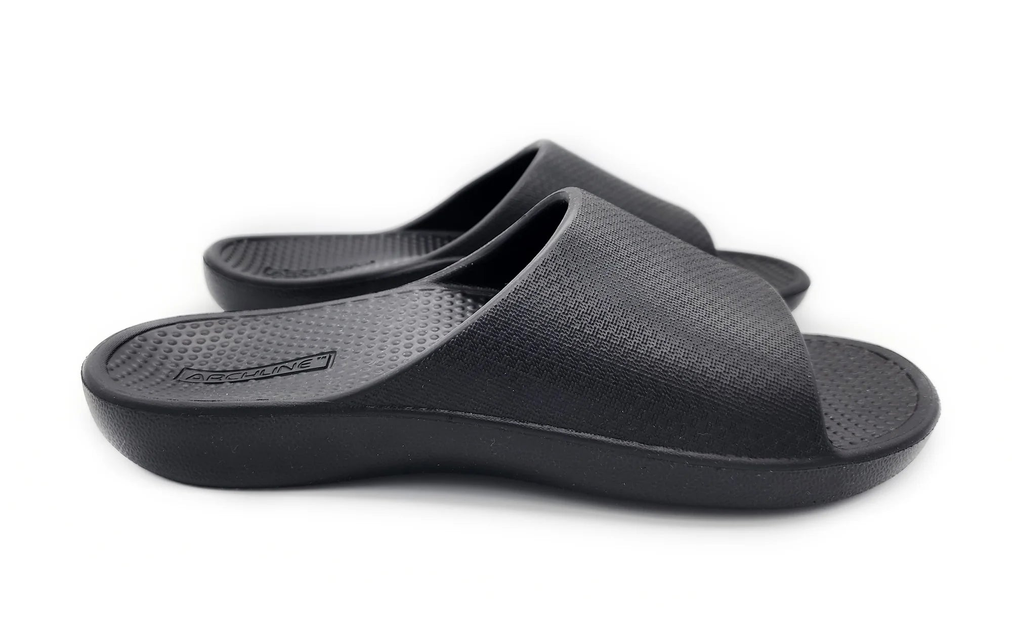 Archline Rebound Orthotic Slides - Black