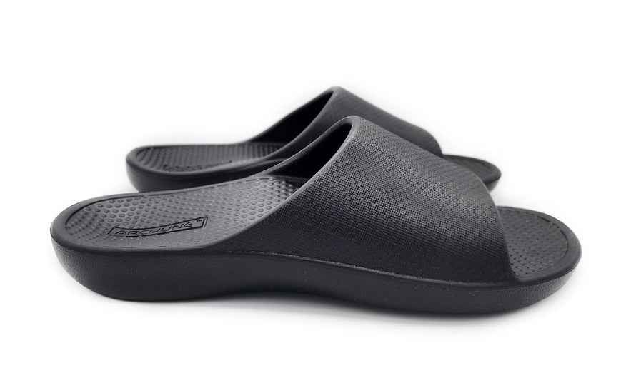 Archline Rebound Orthotic Slides - Black