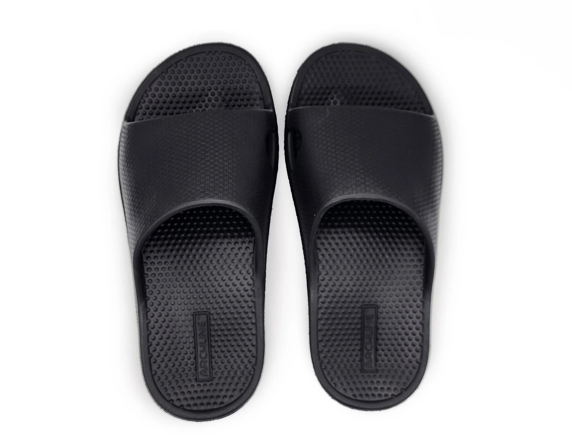 Archline Rebound Orthotic Slides - Black