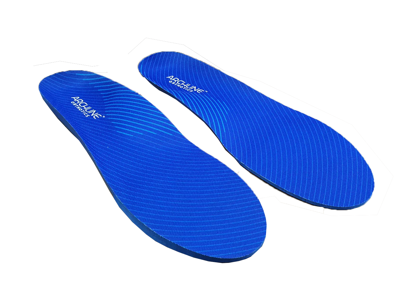 Archline Supination (High Arch) Orthotic Insoles – Full Length (Unisex) Plantar Fasciitis