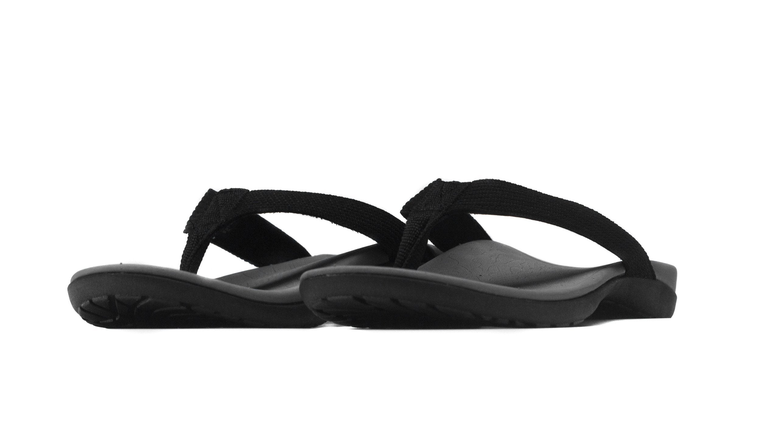 Axign Premium Orthotic Flip Flops – Grey w/ Black Strap