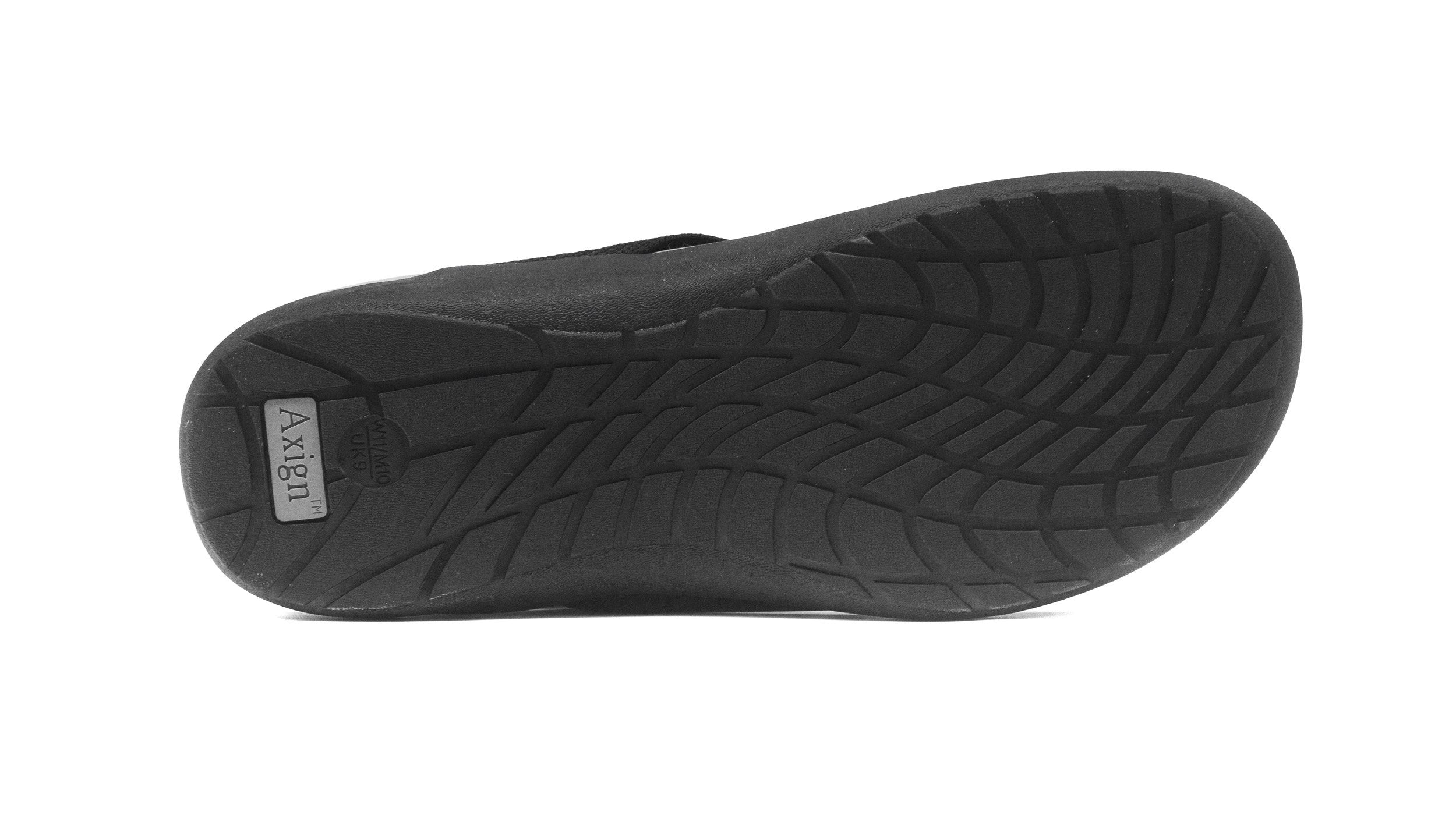 Axign Premium Orthotic Flip Flops – Grey w/ Black Strap