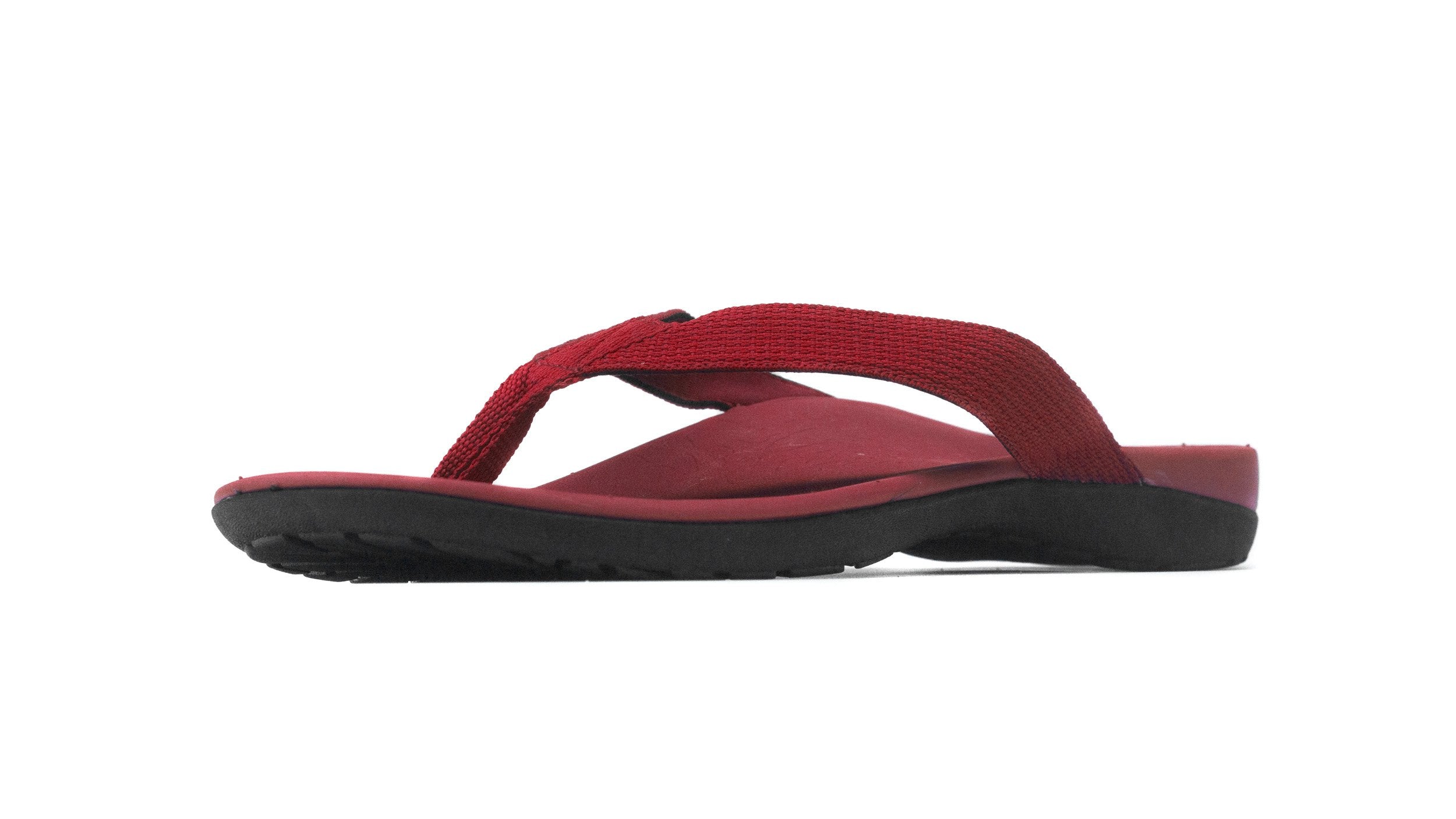 Axign Premium Orthotic Flip Flops – Red