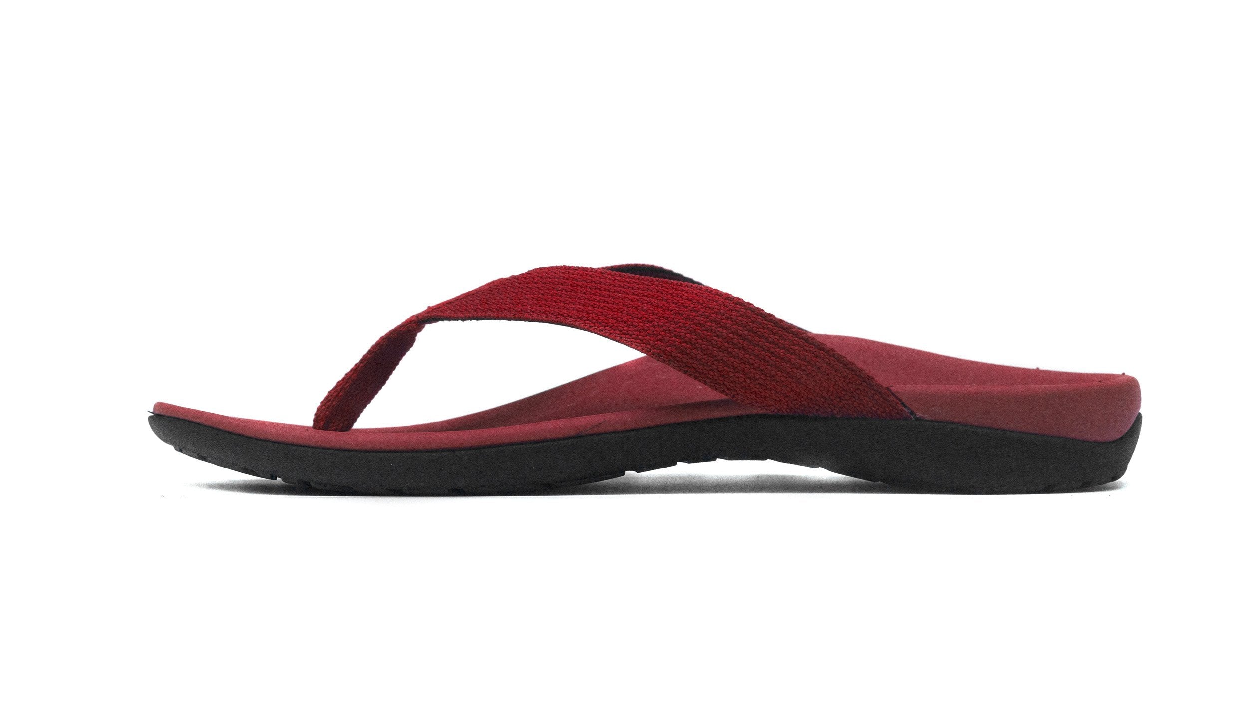 Axign Premium Orthotic Flip Flops – Red
