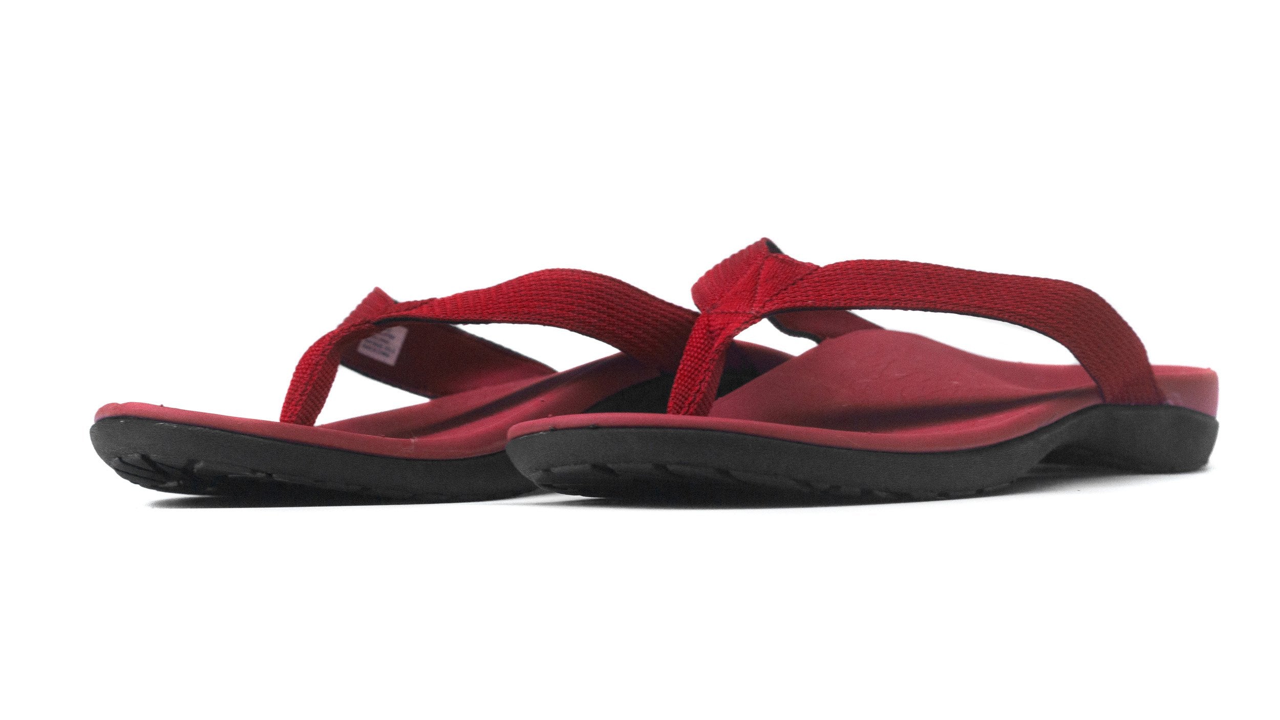 Axign Premium Orthotic Flip Flops – Red
