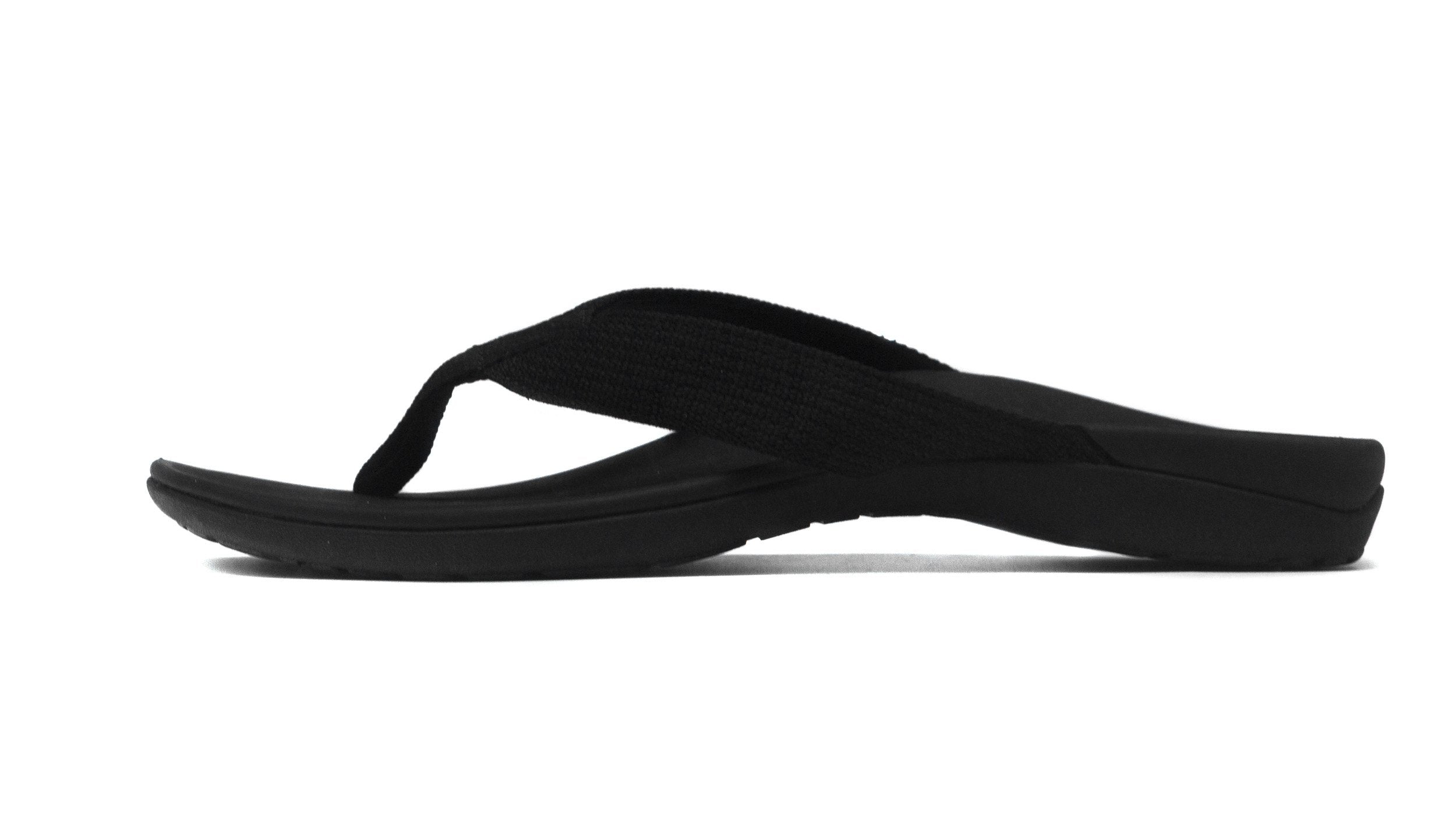 Axign Premium Orthotic Flip Flops – Black