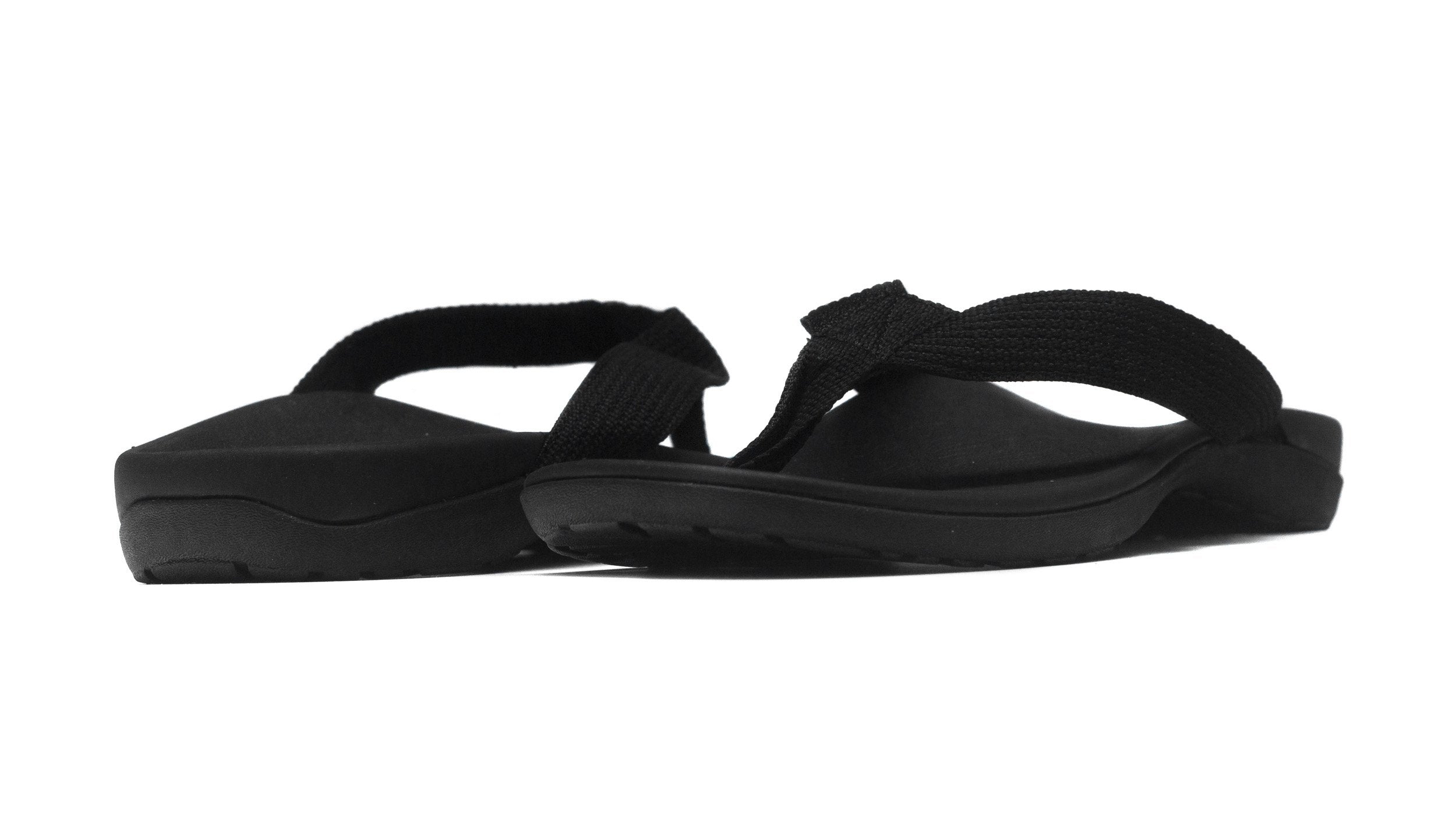 Axign Premium Orthotic Flip Flops – Black