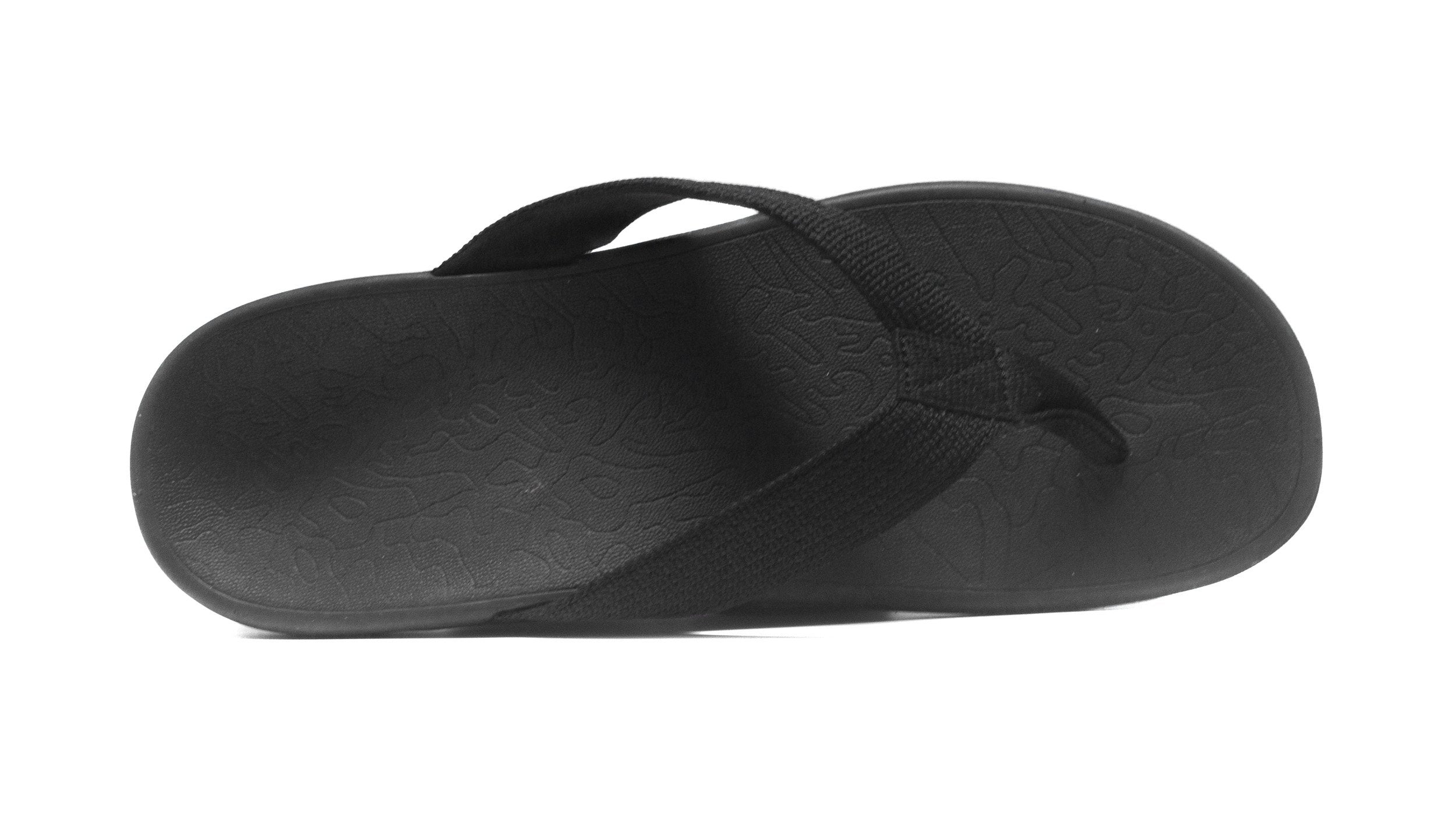 Axign Premium Orthotic Flip Flops – Black