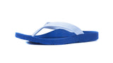 Archline Kids Orthotic Flip Flops – Blue/White
