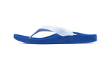 Archline Balance Orthotic Flip Flops - Blue/White