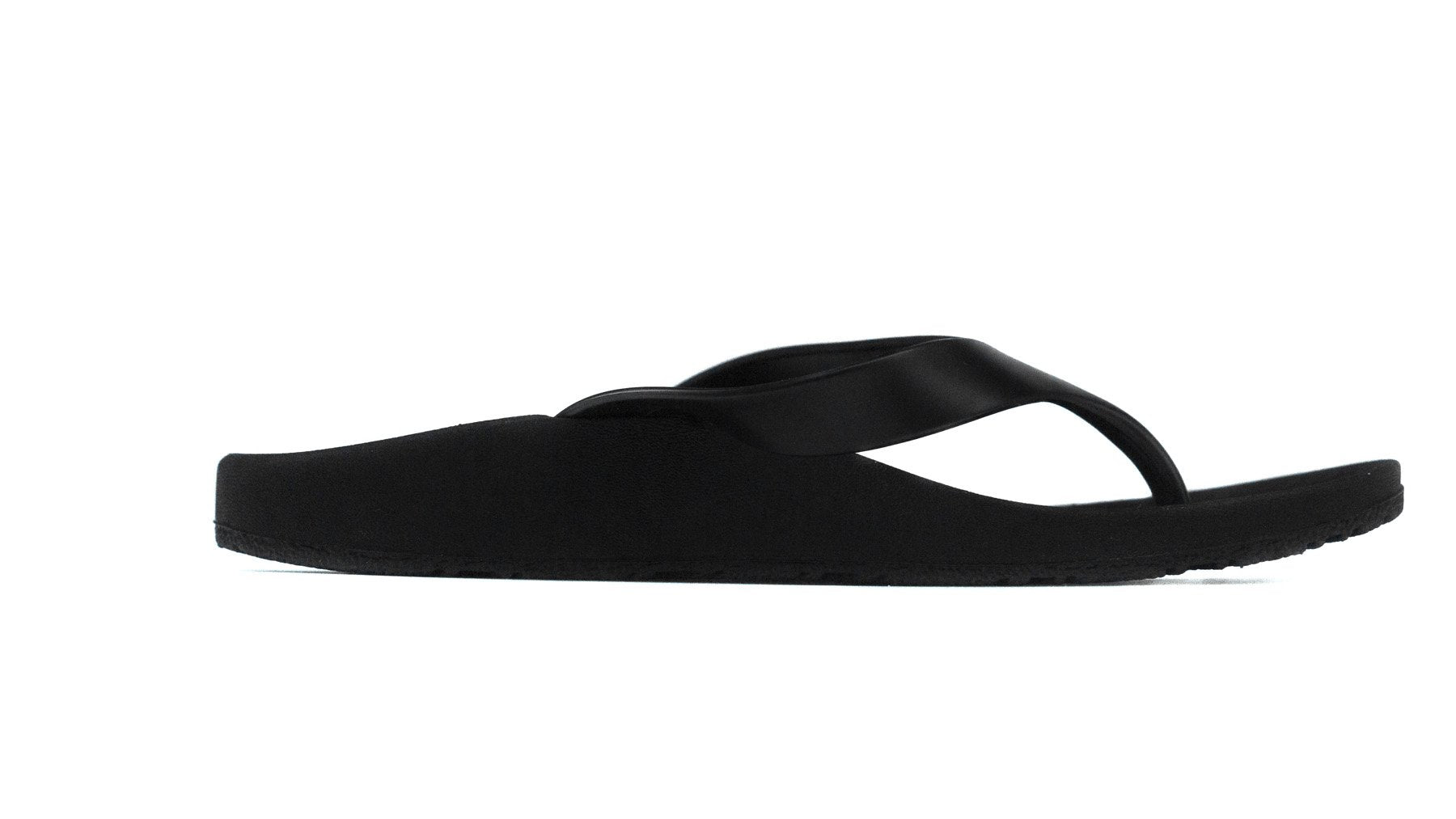 Archline Balance Orthotic Flip Flops - Black/Black (NO EXCHANGE/ NO REFUND)