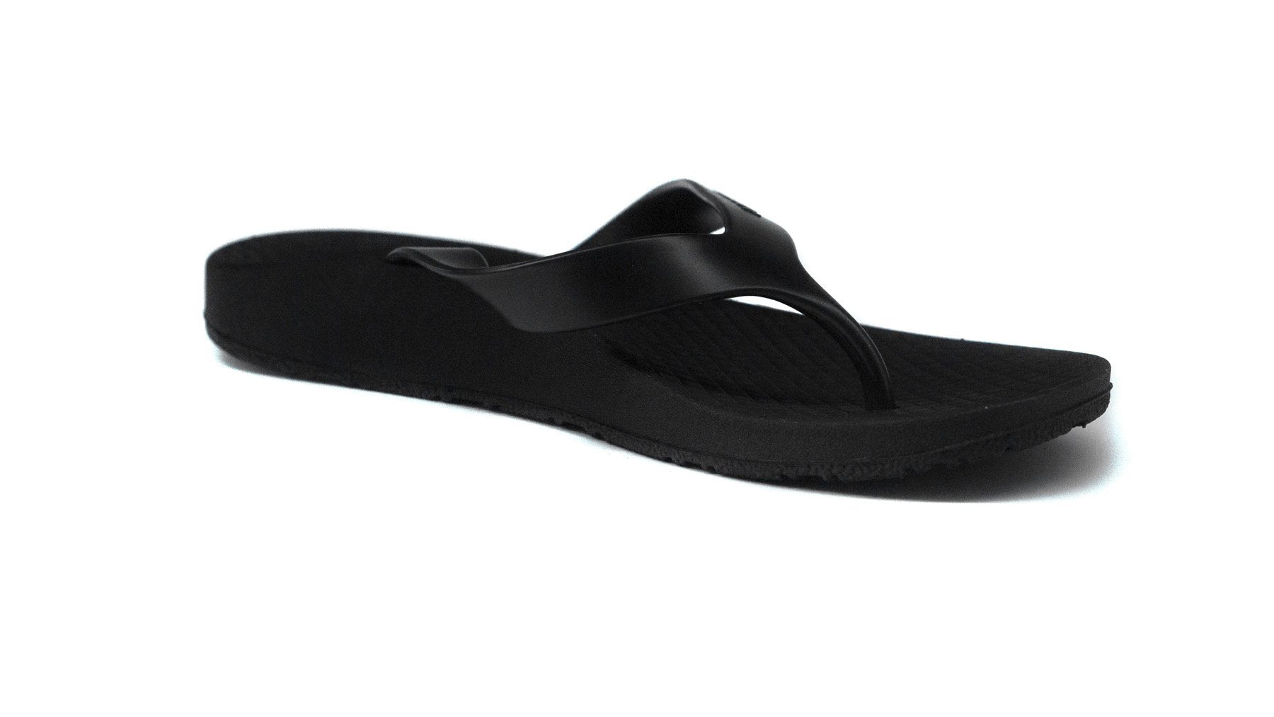 Archline Balance Orthotic Flip Flops - Black/Black (NO EXCHANGE/ NO REFUND)