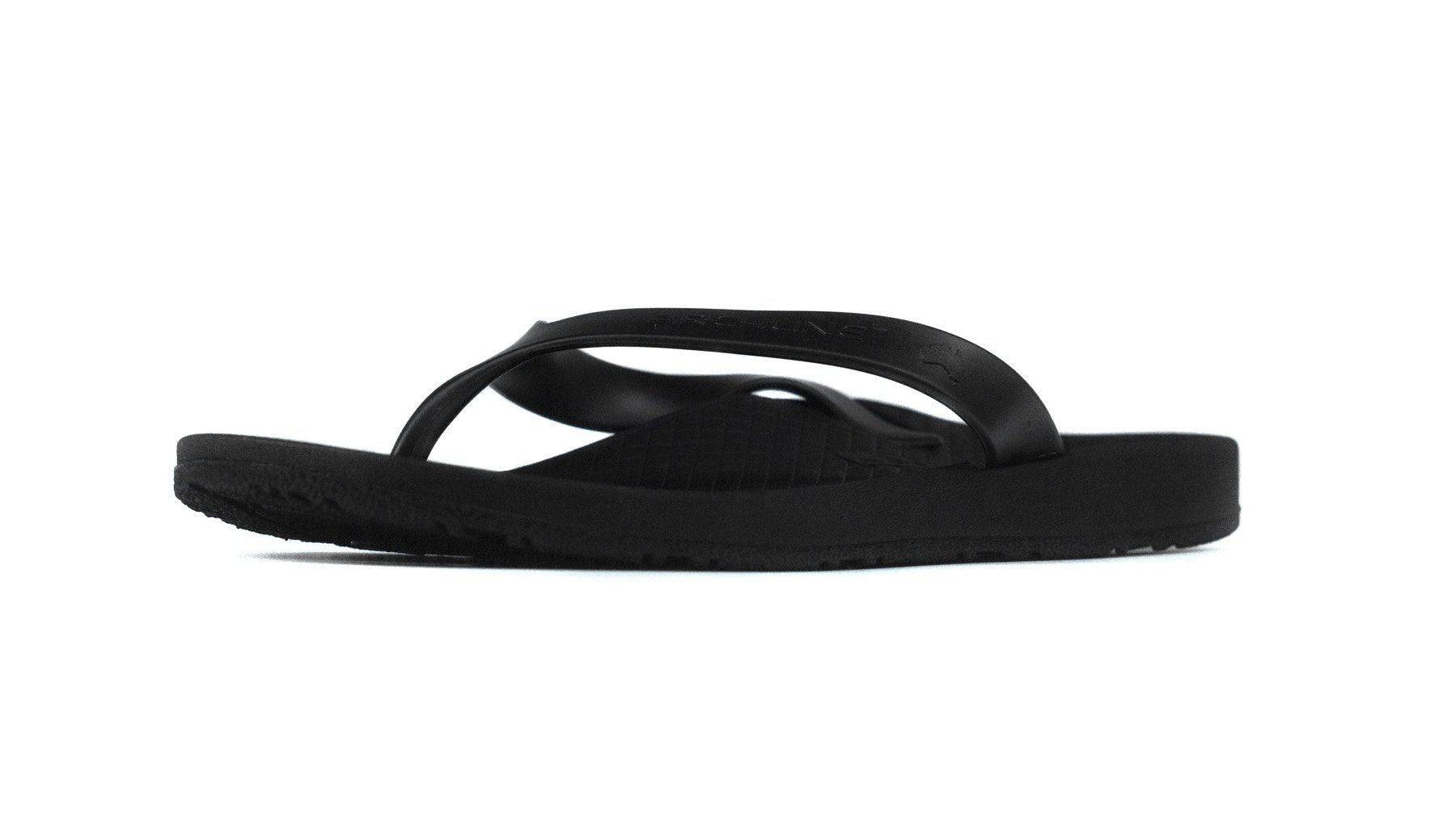 Archline Balance Orthotic Flip Flops - Black/Black (NO EXCHANGE/ NO REFUND)