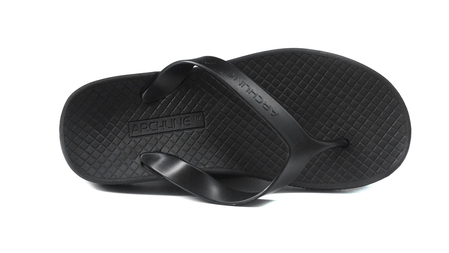 Archline Balance Orthotic Flip Flops - Black/Black (NO EXCHANGE/ NO REFUND)